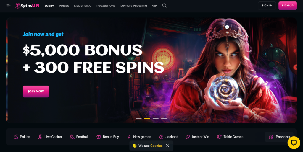 SpinsUP Casino