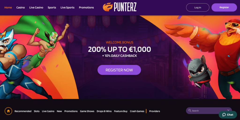 punterz casino