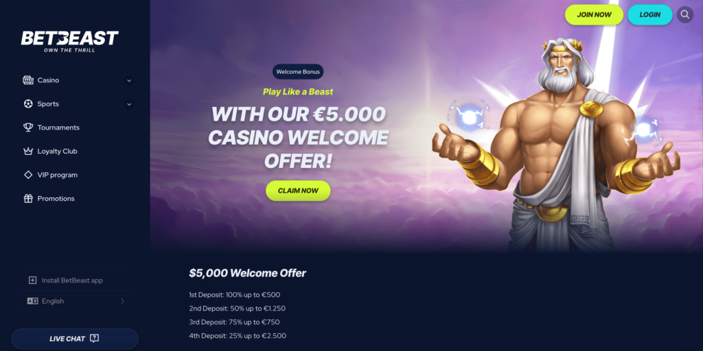 betbeast casino