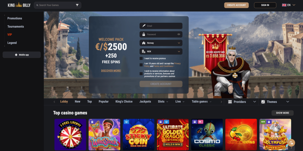kingbilly casino