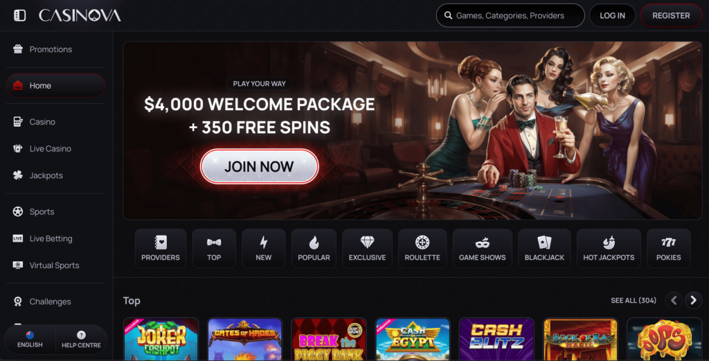 casinova casino
